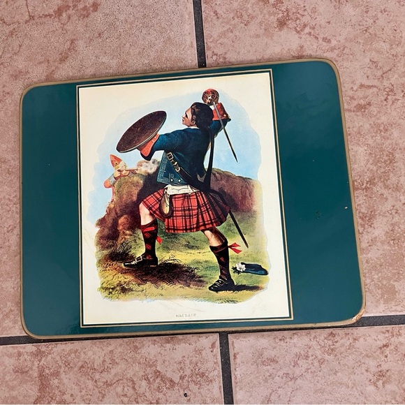 Set of 6 Scottish Themed Coasters/table mats 7/9 inches - Picture 6 of 10